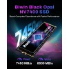 BIWIN NV7400,  PCIe Gen4 NVMe SSD, read up to 7450MB/s, 3D TLC NAND Flash, Compatible with PS5