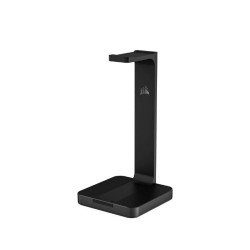 CORSAIR ST50 Premium Headset Stand, anodized aluminum, Rubberized base, Compatible with all sizes of headphones - BLACK