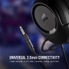 Gaming Headset wired Corsair HS35 V2 ,50mm neodymium audio drivers ,Flexible unidirectional microphone ,On-ear controls - Black