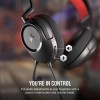 Gaming Headset wired Corsair HS35 V2 ,50mm neodymium audio drivers ,Flexible unidirectional microphone ,On-ear controls - Black