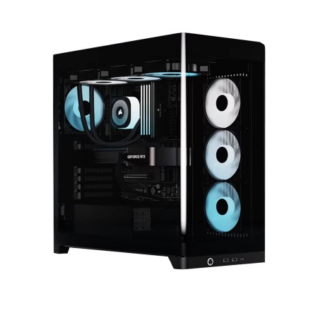Corsair 4500X RS-R ARGB Case - Panoramic Glass - InfiniRail System - Black Corsair 4500X RS-R ARGB Case - Panoramic Glass - InfiniRail System - Black