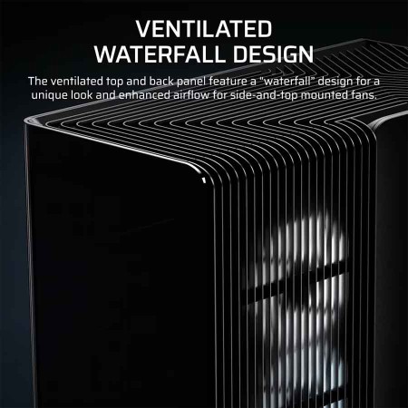 Corsair 4500X RS-R ARGB Case - Panoramic Glass - InfiniRail System - Black Corsair 4500X RS-R ARGB Case - Panoramic Glass - InfiniRail System - Black