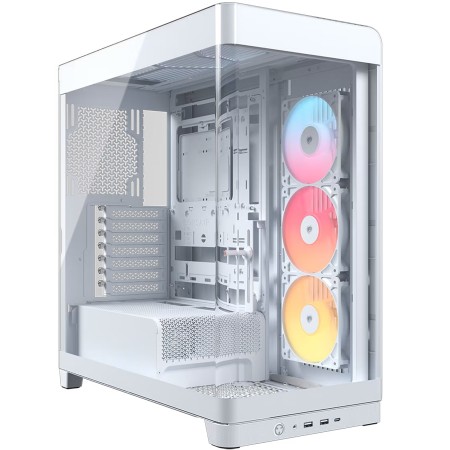 Corsair 4500X RS-R ARGB Case - Panoramic Glass - InfiniRail - White Corsair 4500X RS-R ARGB Case - Panoramic Glass - InfiniRail - White