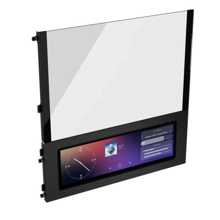 Corsair 4000D LCD Case - 14.5" Touch Screen - 4x ARGB Fans - InfiniRail - Black Corsair 4000D LCD Case - 14.5" Touch Screen - 4x ARGB Fans - InfiniRail - Black