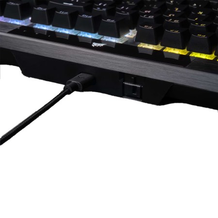 Gaming Keyboard CORSAIR K70 RGB PRO Mechanical ,Dynamic per-key RGB lighting ,AXON Hyper-Processing Technology ,CHERRY® MX Silent Red - Black Gaming Keyboard CORSAIR K70 RGB PRO Mechanical ,Dynamic per-key RGB lighting ,AXON Hyper-Processing Technology ,CHERRY® MX Silent Red - Black
