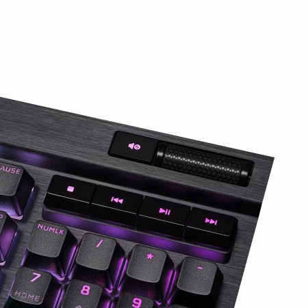 Gaming Keyboard CORSAIR K70 RGB PRO Mechanical ,Dynamic per-key RGB lighting ,AXON Hyper-Processing Technology ,CHERRY® MX Silent Red - Black Gaming Keyboard CORSAIR K70 RGB PRO Mechanical ,Dynamic per-key RGB lighting ,AXON Hyper-Processing Technology ,CHERRY® MX Silent Red - Black