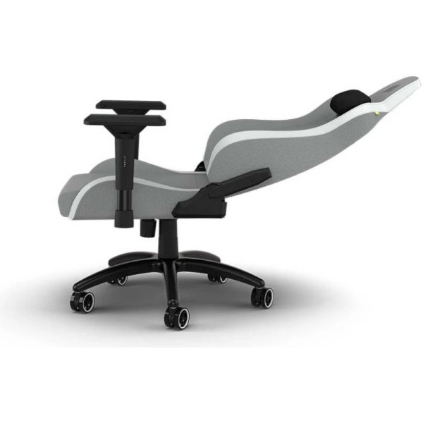 كورسير Tc200 كرسي ألعاب احترافي قماش رمادي - أبيض