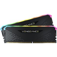 CORSAIR  VENGEANCE RGB RS DDR4 16GB ( 2X8GB ) 3200MHz DESKTOP - BLACK