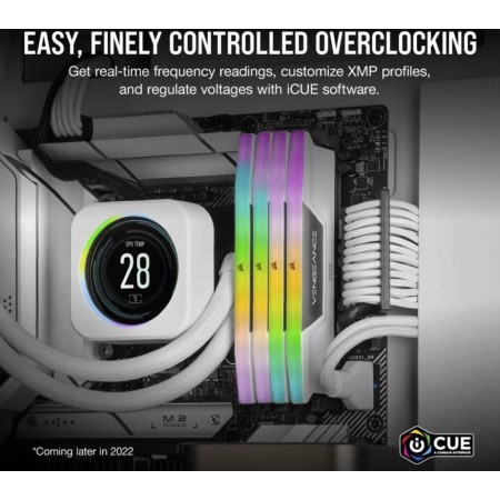 Corsair Vengeance RGB 32GB (2x16GB) DDR5 6400MHz CL36 - White