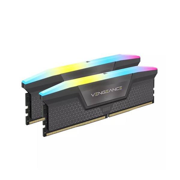 ذاكرة مكتبية CORSAIR VENGEANCE, سعة 32GB (2X16GB) , سرعة 6400 ميجاهرتز DDR5, التوقيت CL36, متوافقة مع Intel XMP 3.0 و AMD EXPO - أسود