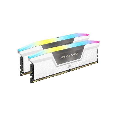 Corsair Vengeance RGB 32GB (2x16GB) DDR5 6400MHz CL36 - White