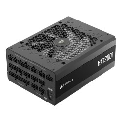 Power Supply Corsair HX1200i ,80 PLUS Platinum efficiency certification ,ATX 3.1 and PCIe 5 ,Zero RPM Mode ,Japanese capacitors -Black
