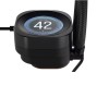 مبرد مائي CORSAIR NAUTILUS 360 RS LCD, ريديتور360 ملم مع 3 مراوح تبريد حجم 120 ملم, شاشة IPS LCD بحجم 2.1 بوصة, متوافق مع معالجات AMD وIntel الحديثة - أسود