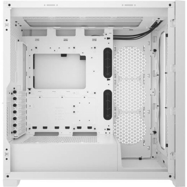 Corsair 5000D Core Airflow Mid-Tower ATX, High-Airflow Front Panel, Tempered Glass Case Windows - White Corsair 5000D Core Airflow Mid-Tower ATX, High-Airflow Front Panel, Tempered Glass Case Windows - White