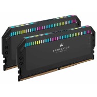 CORSAIR DOMINATOR PLATINUM RGB DDR5 32GB ( 2X16GB ) 6000MHz DESKTOP - BLACK - رامات كورسير دومنيتورمضيئة 