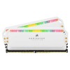 CORSAIR DOMINATOR PLATINUM RGB DDR4 16GB ( 2X8GB ) 3200MHz DESKTOP - WHITE