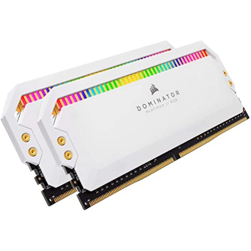 CORSAIR Dominator Platinum RGB 64GB (2 x 32GB) 5200Mhz DDR5 RAM 