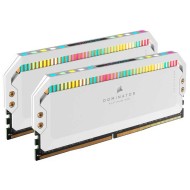 ذاكرة عشوائية كورسير دومينيتور بلاتينيوم مضيئة CORSAIR Dominator Platinum RGB 64GB (2 x 32GB) 5200Mhz DDR5 RAM 