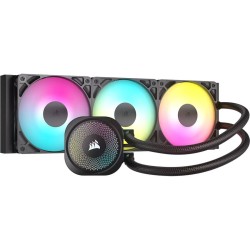 Liquid CPU Cooler CORSAIR Nautilus 360 RS ARGB – black