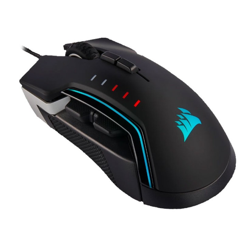 CORSAiR GLAIVE RGB PRO GAMING MOUSE 18K DPi ( iCUE )