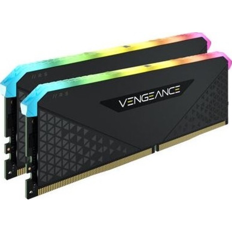 CORSAIR VENGEANCE RGB RS DDR4 16GB ( 2X8GB ) 3600MHz DESKTOP - BLACK