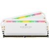 CORSAIR DOMINATOR PLATINUM RGB DDR4 16GB ( 2X8GB ) 3600MHz DESKTOP - WHITE - رامات كورسير دومينيتور مضيئة