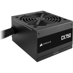 مزود طاقة CORSAIR CX750 – 750   80+ Bronze  – أداء موثوق للحواسيب المكتبية