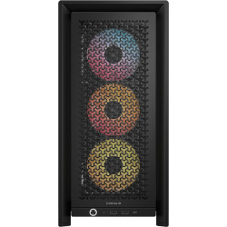 كورسير فرايم 4000D ار اس كيس كمبيوترARGB  - اسود