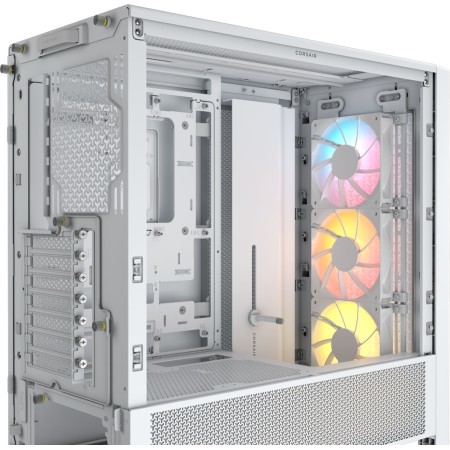 Corsair 4000D RS ARGB Mid-Tower ATX Gaming Case - White Corsair 4000D RS ARGB Mid-Tower ATX Gaming Case - White