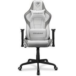 Gaming Chair COUGAR ARMOR ELITE  with Ergonomic Design and Head & Lumbar Support – White Gaming Chair COUGAR ARMOR ELITE  with Ergonomic Design and Head & Lumbar Support – White