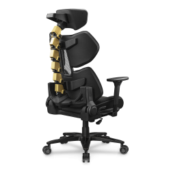 Gaming Chair COUGAR Terminator Elite  3MTREGLB.0001  High-Density Foam  Adjustable - Black/Gold Gaming Chair COUGAR Terminator Elite  3MTREGLB.0001  High-Density Foam  Adjustable - Black/Gold