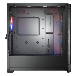 Cougar Duoface Pro RGB Case - E-ATX - 2 Front Panels - 4 ARGB Fans - Black