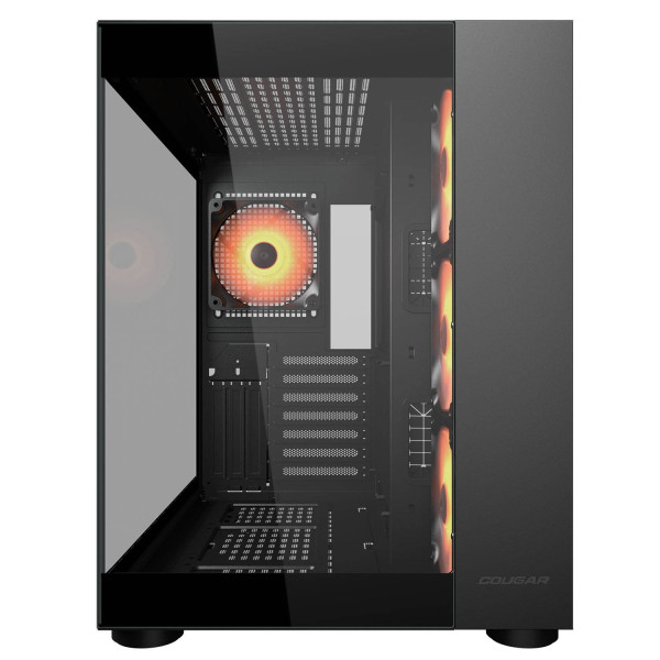 كيس كمبيوتر كوغر FV150 RGB ATX بواجهة زجاجية و4 مراوح ARGB – أسود كيس كمبيوتر كوغر FV150 RGB ATX بواجهة زجاجية و4 مراوح ARGB – أسود