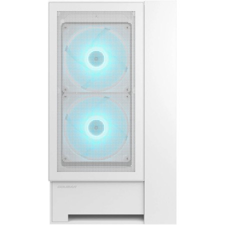 Cougar OmnyX Mid Tower Case - Tempered Glass - ATX Support - White