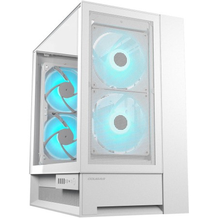 Cougar OmnyX Mid Tower Case - Tempered Glass - ATX Support - White