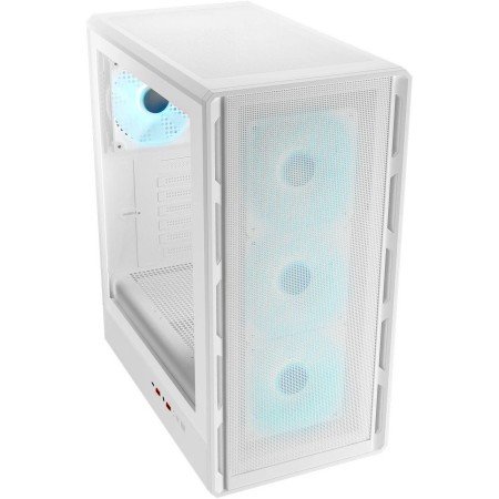 كيس كوجر Airface Pure Pro - تبريد عالي - واجهة شبكية - زجاج مقسى - أبيض