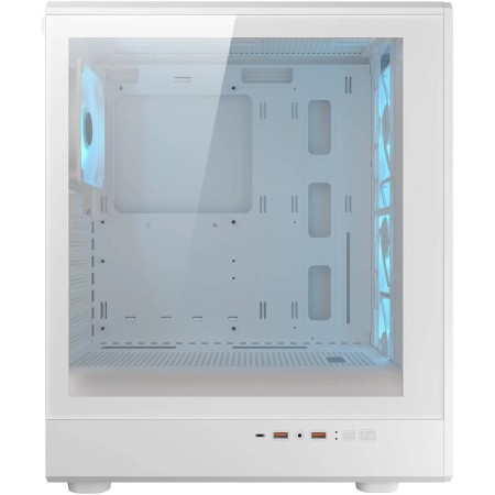 كيس كوجر Airface Pure Pro - تبريد عالي - واجهة شبكية - زجاج مقسى - أبيض