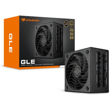 Power Supply COUGAR GLE 1000W 80 PLUS Gold Fully Modular, ATX 3.1, PCIe 5.0 Ready - BLACK Power Supply COUGAR GLE 1000W 80 PLUS Gold Fully Modular, ATX 3.1, PCIe 5.0 Ready - BLACK