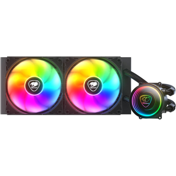 مبرد سائل COUGAR Poseidon Elite ARGB 240mm – أسود مبرد سائل COUGAR Poseidon Elite ARGB 240mm – أسود