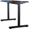 مكتب ألعاب كوغر DEIMUS 120  بإضاءة RGB مزدوجة ومنافذ USB – أسود