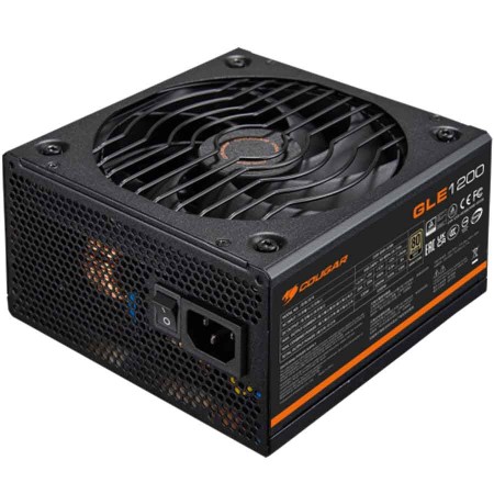 COUGAR GLE 1200W Power Supply - 80 PLUS Gold - ATX 3.1 - Fully Modular - PCIe 5.1