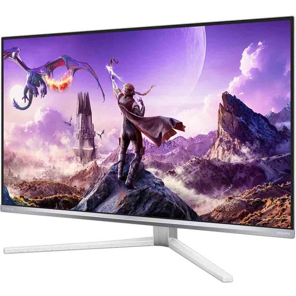 شاشة العاب احترافية PHILIPS Evnia 32M2N8900/89، شاشة QD-OLED بمقاس 31.5″، دقة 4K UHD (3840 × 2160)، معدل تحديث 240 Hz، زمن استجابة 0.3 مللي ثانية، HDR DisplayHDR TrueBlack 400