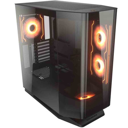 English: COUGAR FV270 RGB Mid Tower – Supports E-ATX – 4 ARGB Fans