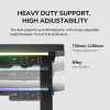 طاولة ألعاب كهربائية قابلة تعديل الارتفاع كوجر E-ARES 120 - مقاس 120×60 سم - إضاءة RGB طاولة ألعاب كهربائية قابلة تعديل الارتفاع كوجر E-ARES 120 - مقاس 120×60 سم - إضاءة RGB