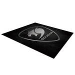 COUGAR COMMAND Chair Floor Mat – 110cm Round Design – Non-Slip Rubber Base – 4mm