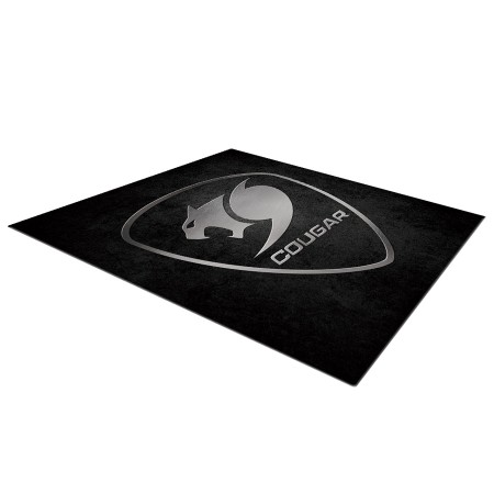 COUGAR COMMAND Chair Floor Mat – 110cm Round Design – Non-Slip Rubber Base – 4mm