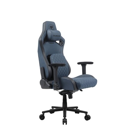 COUGAR DEFENSOR S gaming chair, 4D foldable armrests, Neck pillow made of adaptive foam, Class-4 gas, up to 150 kg - Navy Blue