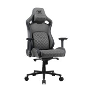 COUGAR DEFENSOR S gaming chair, 4D foldable armrests, Neck pillow made of adaptive foam, Class-4 gas, up to 150 kg - Jet Gray