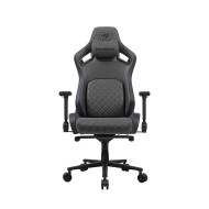 COUGAR DEFENSOR S gaming chair, 4D foldable armrests, Neck pillow made of adaptive foam, Class-4 gas, up to 150 kg - Jet Gray
