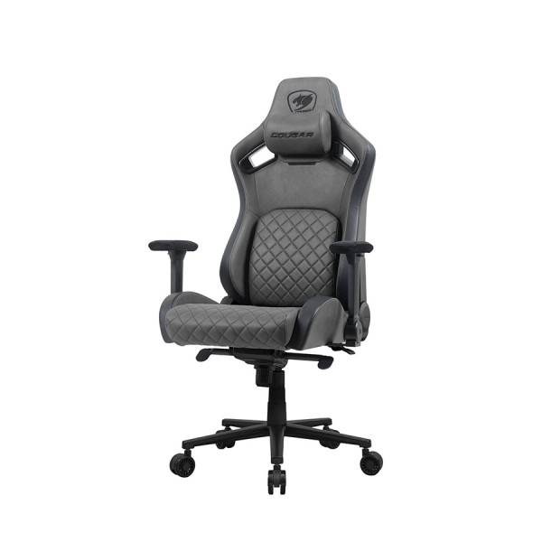 كرسي الألعاب DEFENSOR S , نظام دعم أسفل الظهر PushBack, مسند أذرع 4D قابل للطي, وسادة رقبة من الفوم, رافعة هيدروليكية Class 4, تحمل وزن إلى 150 كغ - رمادي كرسي الألعاب DEFENSOR S , نظام دعم أسفل الظهر PushBack, مسند أذرع 4D قابل للطي, وسادة رقبة من الفوم, رافعة هيدروليكية Class 4, تحمل وزن إلى 150 كغ - رمادي